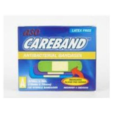 Bandage Strips Plastic Careband 3/4x3" Flexible Neon LF 1200/Ca - Surgical Supplies NY